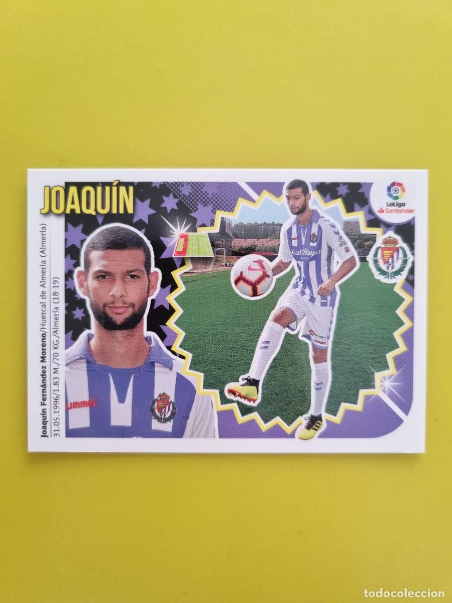 Coleccionismo cromos antiguos: ESTE 18 19 2018 2019 NO PEGADO SIN PEGAR JOAQUIN VALLADOLID N&ordm;6 COLOCA AR826