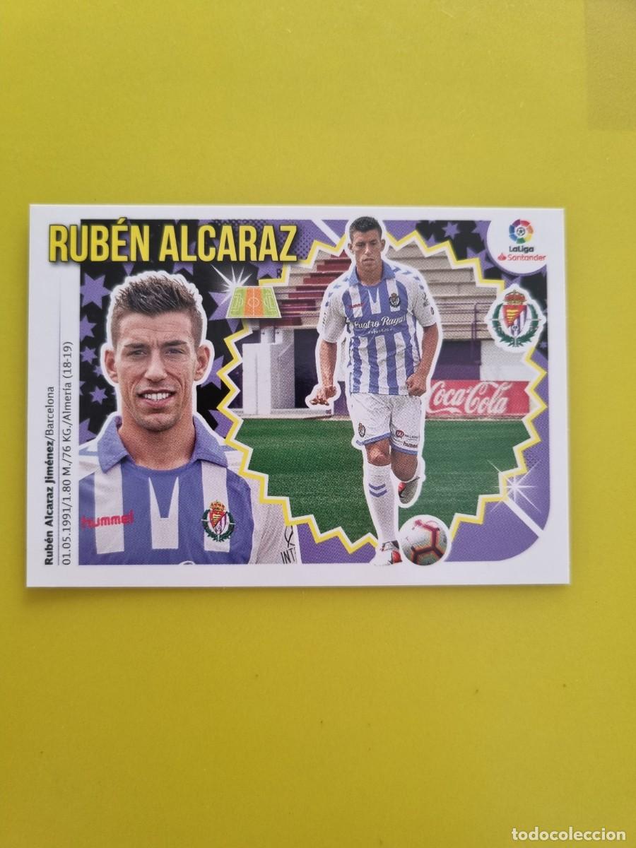 Coleccionismo cromos antiguos: ESTE 18 19 2018 2019 NO PEGADO SIN PEGAR RUB&Eacute;N ALCARAZ VALLADOLID N&ordm;12 COLOCA AR826