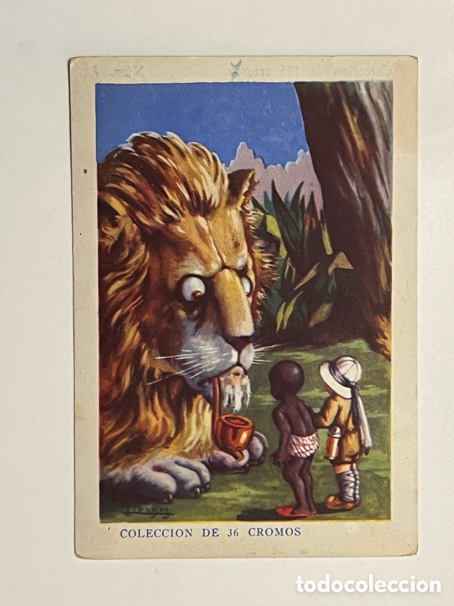 Coleccionismo cromos antiguos: GUADALAJARA F&aacute;brica de Chocolates Arriaca. AVENTURAS DE PAQUITO Y CARBONILLA, Cromo No.7