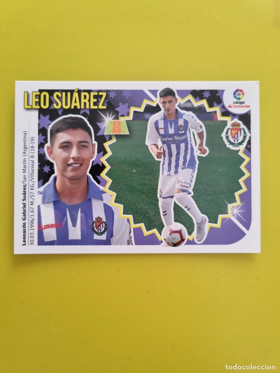 Coleccionismo cromos antiguos: ESTE 18 19 2018 2019 NO PEGADO SIN PEGAR LEO SUAREZ VALLADOLID N&ordm;11 COLOCA AR826