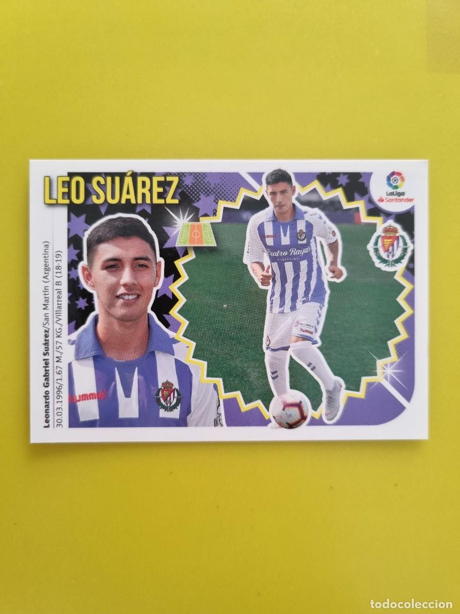 Coleccionismo cromos antiguos: ESTE 18 19 2018 2019 NO PEGADO SIN PEGAR LEO SUAREZ VALLADOLID N&ordm;11 COLOCA AR826