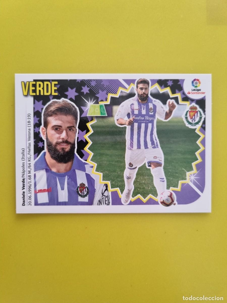 Coleccionismo cromos antiguos: ESTE 18 19 2018 2019 NO PEGADO SIN PEGAR VERDE VALLADOLID N&ordm;30 ULTIMOS FICHAJES AR826