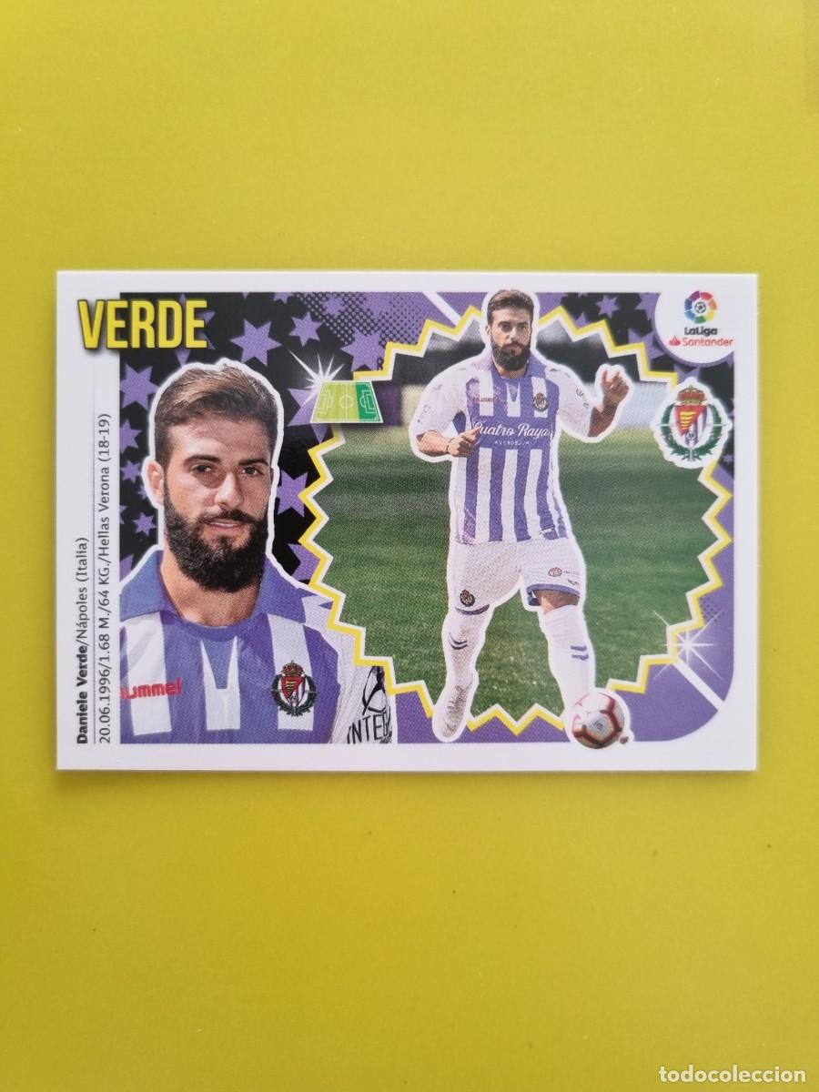 Coleccionismo cromos antiguos: ESTE 18 19 2018 2019 NO PEGADO SIN PEGAR VERDE VALLADOLID N&ordm;30 ULTIMOS FICHAJES AR826