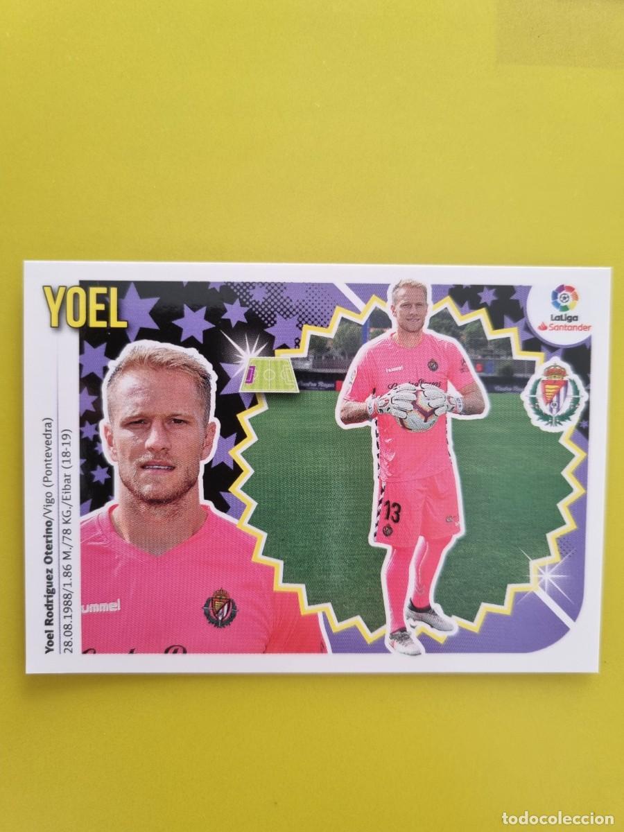 Coleccionismo cromos antiguos: ESTE 18 19 2018 2019 NO PEGADO SIN PEGAR YOEL VALLADOLID N&ordm;2 COLOCA AR826