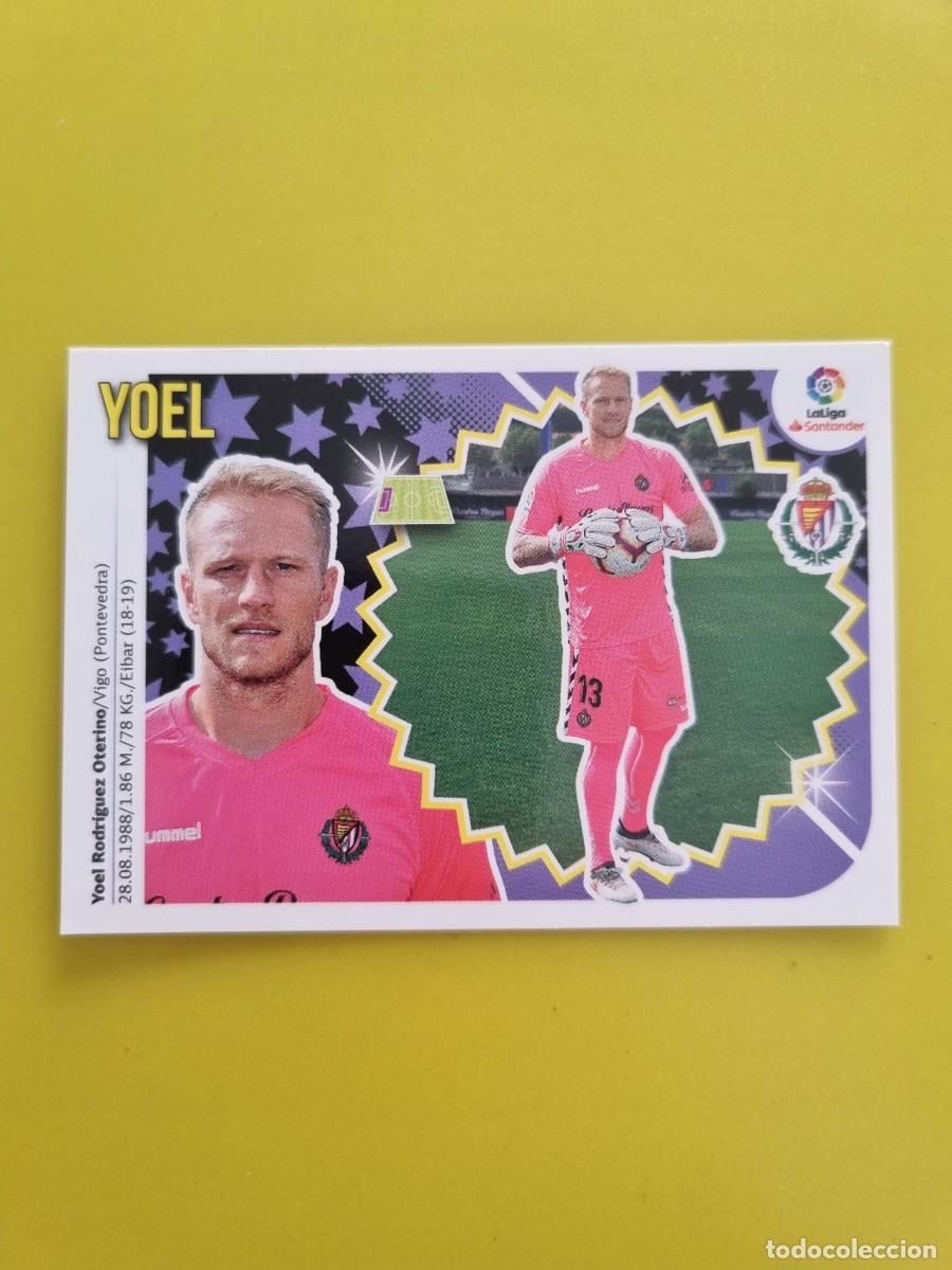 Coleccionismo cromos antiguos: ESTE 18 19 2018 2019 NO PEGADO SIN PEGAR YOEL VALLADOLID N&ordm;2 COLOCA AR826