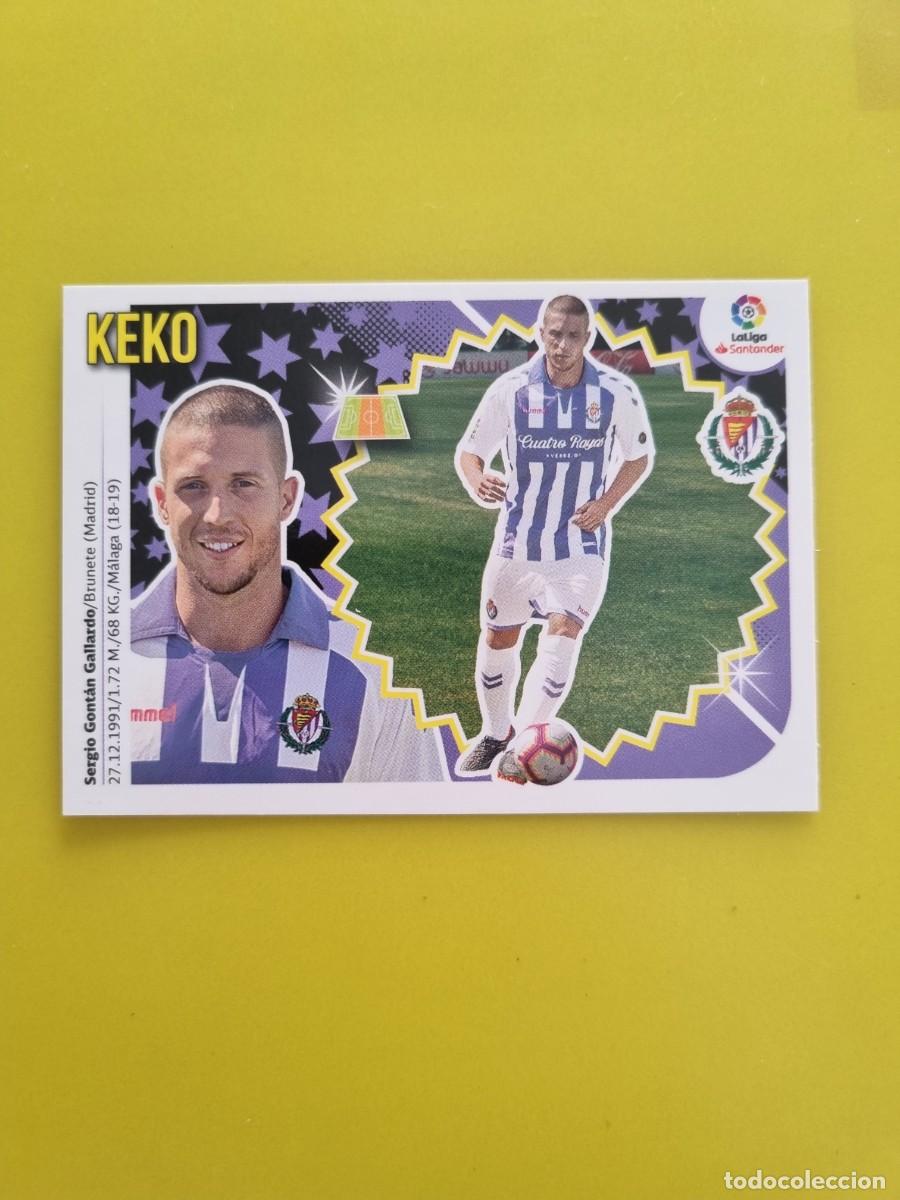 Coleccionismo cromos antiguos: ESTE 18 19 2018 2019 NO PEGADO SIN PEGAR KEKO VALLADOLID N&ordm;24 ULTIMOS FICHAJES AR826
