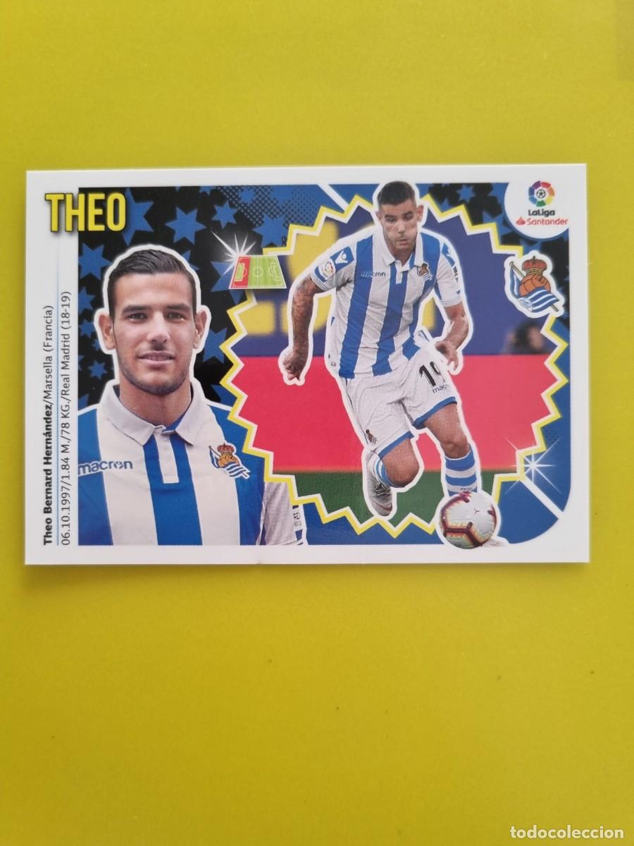 Coleccionismo cromos antiguos: ESTE 18 19 2018 2019 NO PEGADO SIN PEGAR THEO REAL SOCIEDAD N&ordm;40 ULTIMOS FICHAJES AR826