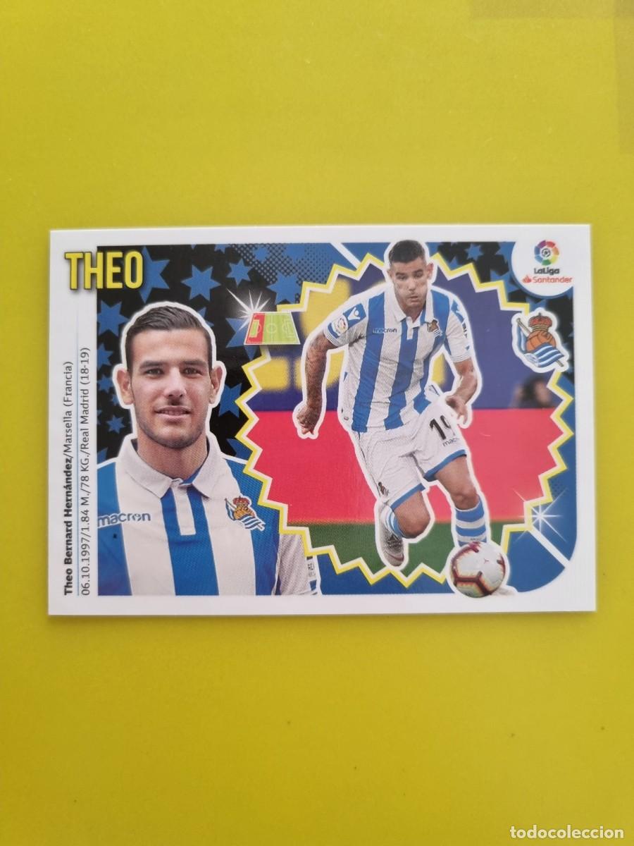 Coleccionismo cromos antiguos: ESTE 18 19 2018 2019 NO PEGADO SIN PEGAR THEO REAL SOCIEDAD N&ordm;40 ULTIMOS FICHAJES AR826