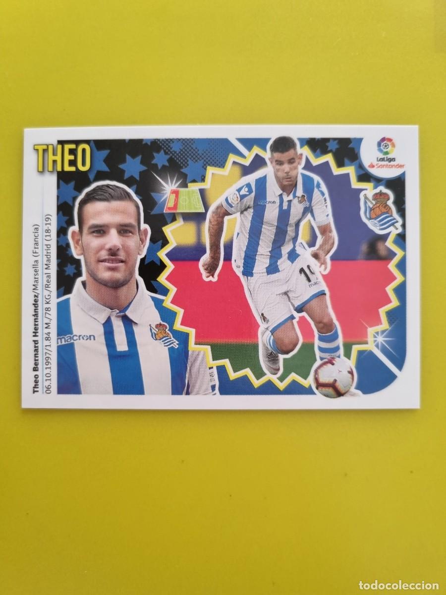 Coleccionismo cromos antiguos: ESTE 18 19 2018 2019 NO PEGADO SIN PEGAR THEO REAL SOCIEDAD N&ordm;40 ULTIMOS FICHAJES AR826