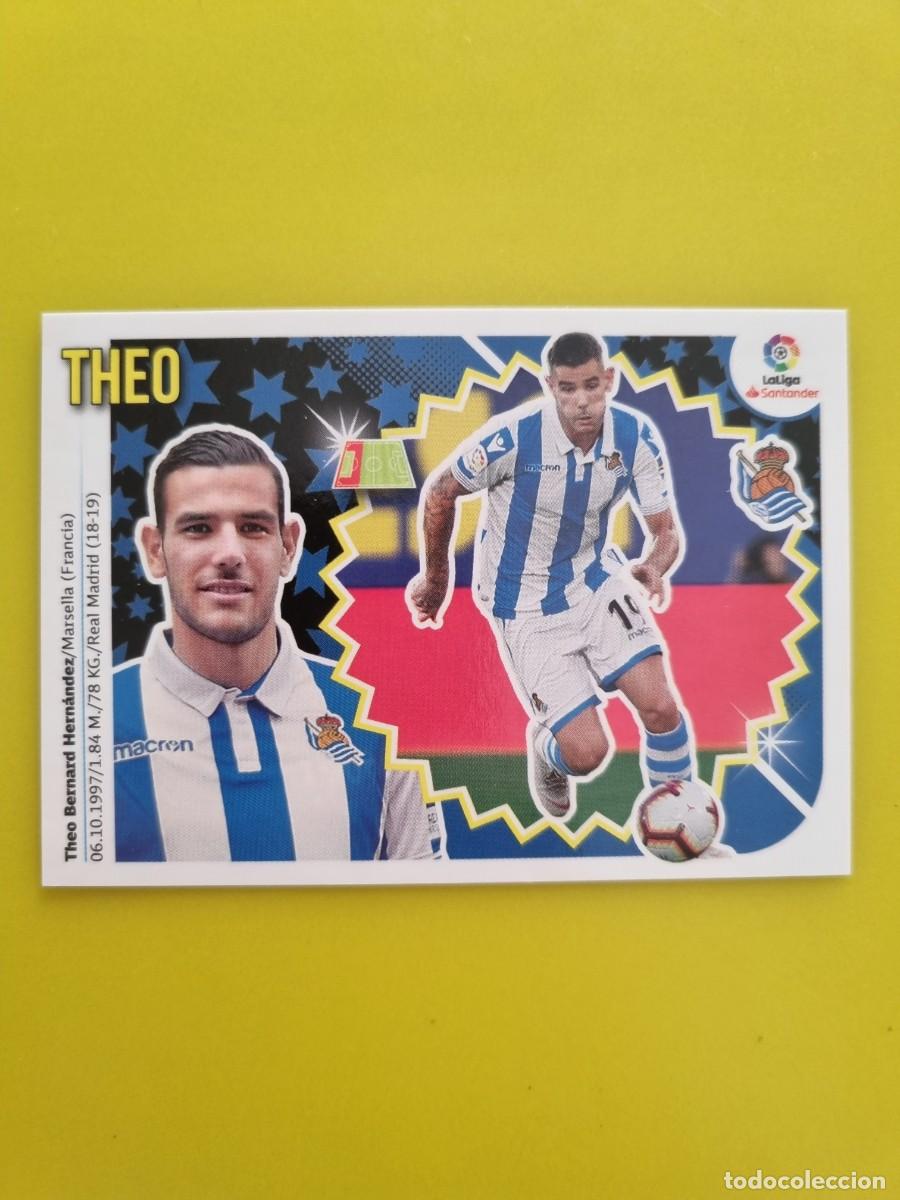 Coleccionismo cromos antiguos: ESTE 18 19 2018 2019 NO PEGADO SIN PEGAR THEO REAL SOCIEDAD N&ordm;40 ULTIMOS FICHAJES AR826