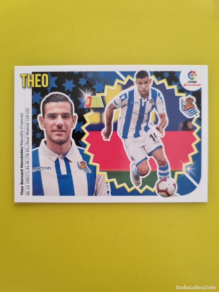 Coleccionismo cromos antiguos: ESTE 18 19 2018 2019 NO PEGADO SIN PEGAR THEO REAL SOCIEDAD N&ordm;40 ULTIMOS FICHAJES AR826