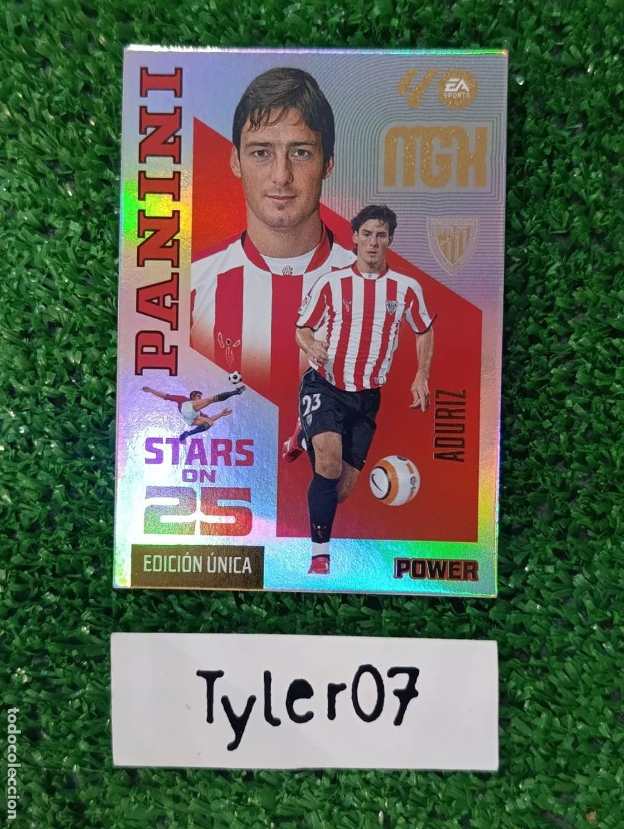 Collectionnisme Cartes &agrave; collectionner anciennes: ADURIZ ATHLETIC CLUB BILBAO POWER STARS ON 25 EDICION UNICA MEGACRACKS 2026 2027 26 27