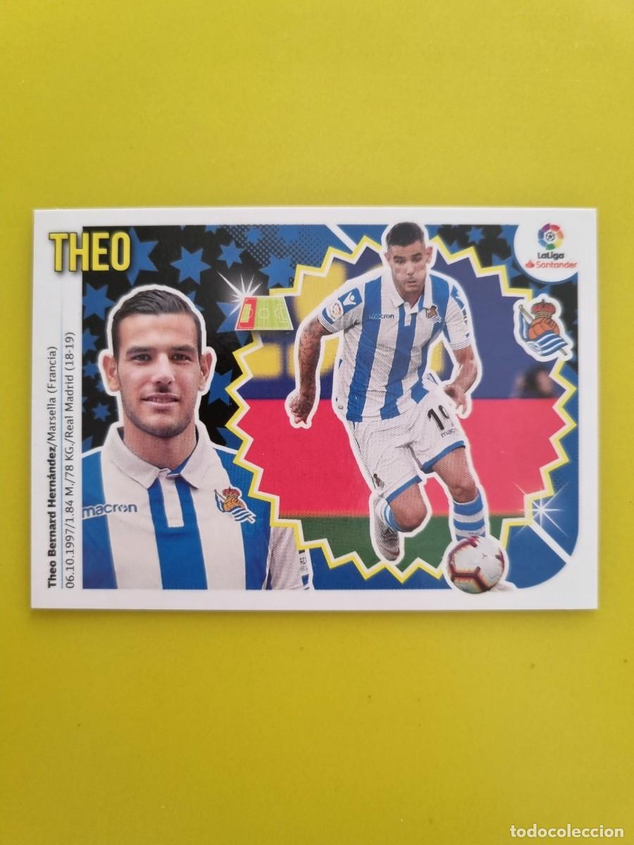 Coleccionismo cromos antiguos: ESTE 18 19 2018 2019 NO PEGADO SIN PEGAR THEO REAL SOCIEDAD N&ordm;40 ULTIMOS FICHAJES AR826