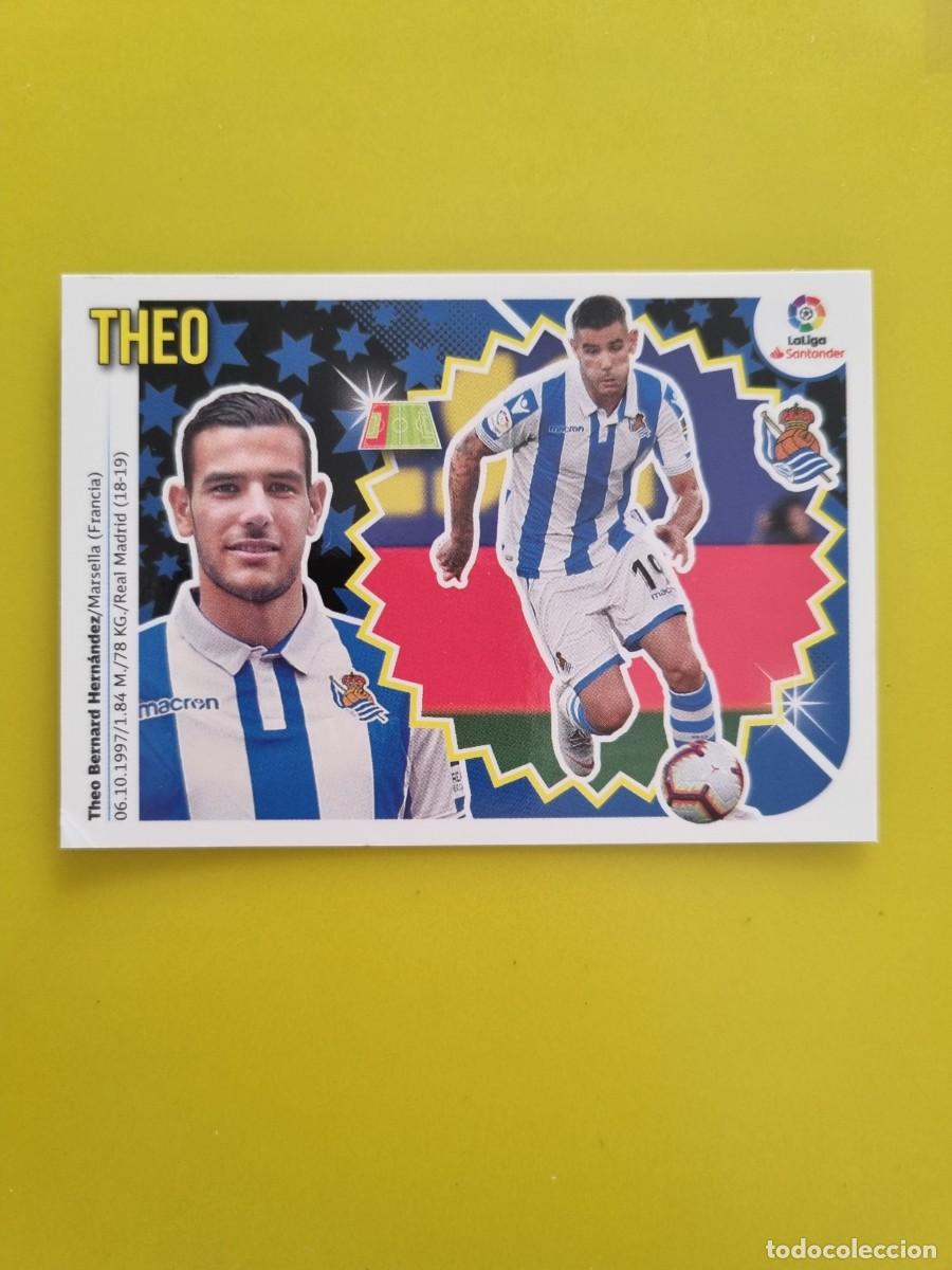 Coleccionismo cromos antiguos: ESTE 18 19 2018 2019 NO PEGADO SIN PEGAR THEO REAL SOCIEDAD N&ordm;40 ULTIMOS FICHAJES AR826