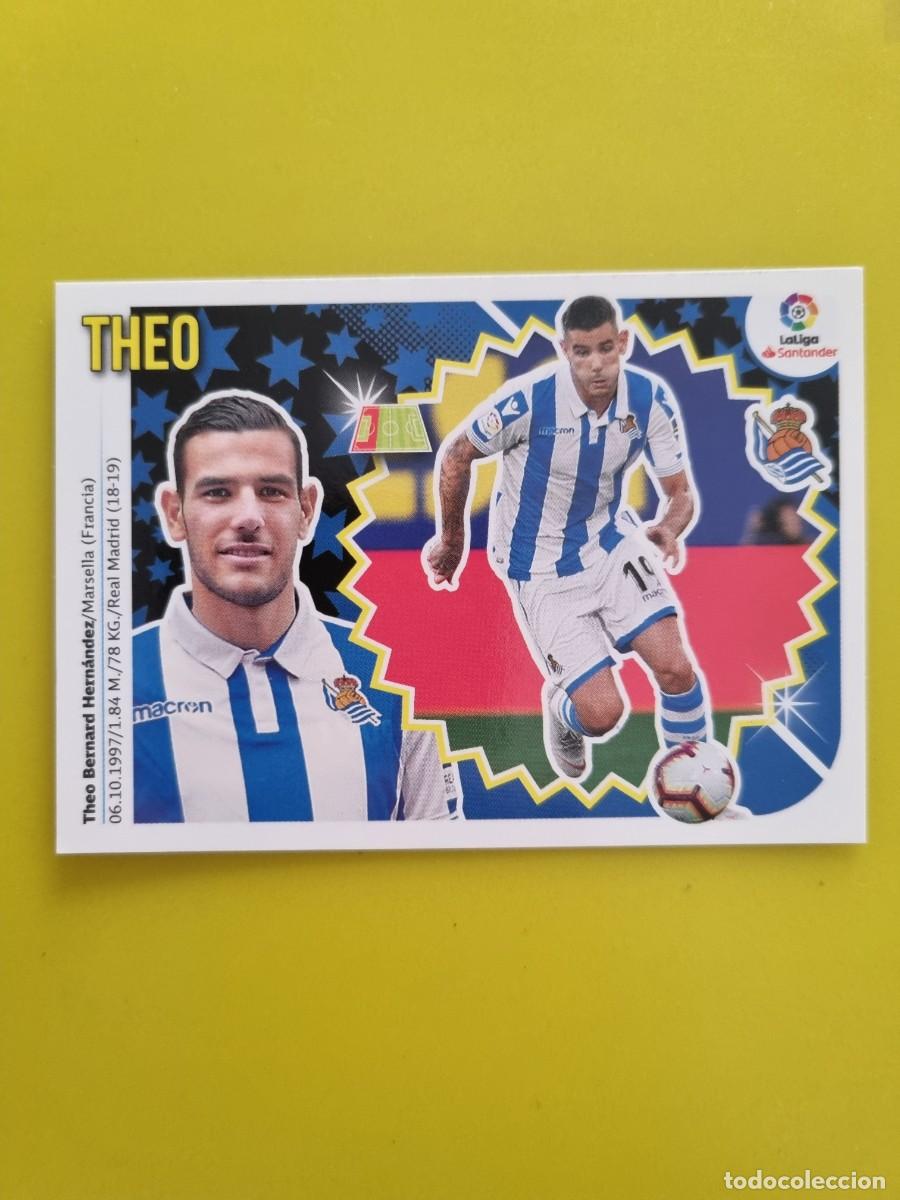 Coleccionismo cromos antiguos: ESTE 18 19 2018 2019 NO PEGADO SIN PEGAR THEO REAL SOCIEDAD N&ordm;40 ULTIMOS FICHAJES AR826