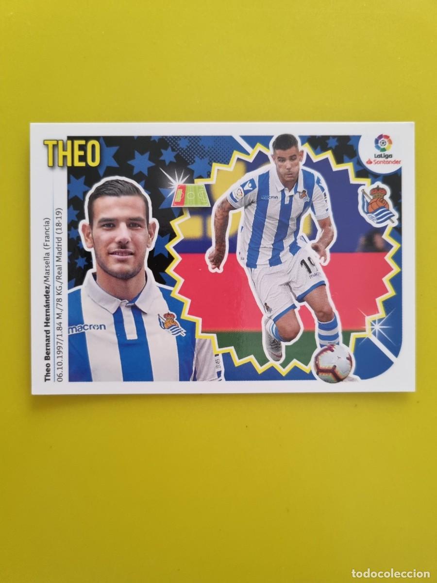 Coleccionismo cromos antiguos: ESTE 18 19 2018 2019 NO PEGADO SIN PEGAR THEO REAL SOCIEDAD N&ordm;40 ULTIMOS FICHAJES AR826
