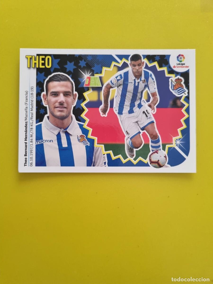 Coleccionismo cromos antiguos: ESTE 18 19 2018 2019 NO PEGADO SIN PEGAR THEO REAL SOCIEDAD N&ordm;40 ULTIMOS FICHAJES AR826