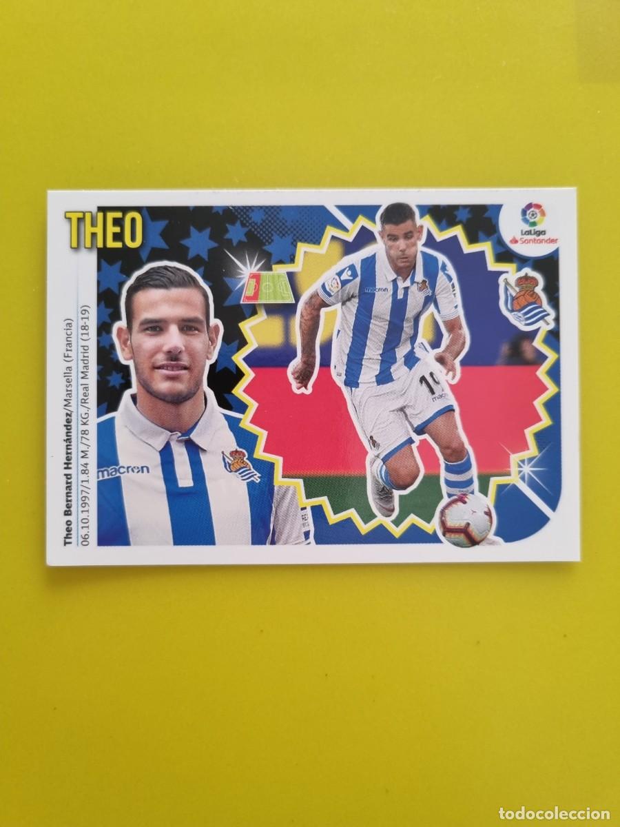 Coleccionismo cromos antiguos: ESTE 18 19 2018 2019 NO PEGADO SIN PEGAR THEO REAL SOCIEDAD N&ordm;40 ULTIMOS FICHAJES AR826