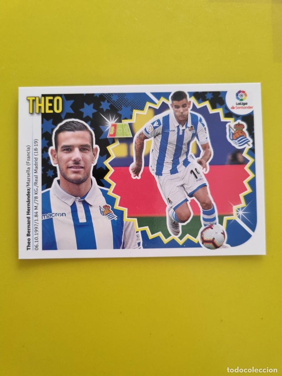 Coleccionismo cromos antiguos: ESTE 18 19 2018 2019 NO PEGADO SIN PEGAR THEO REAL SOCIEDAD N&ordm;40 ULTIMOS FICHAJES AR826