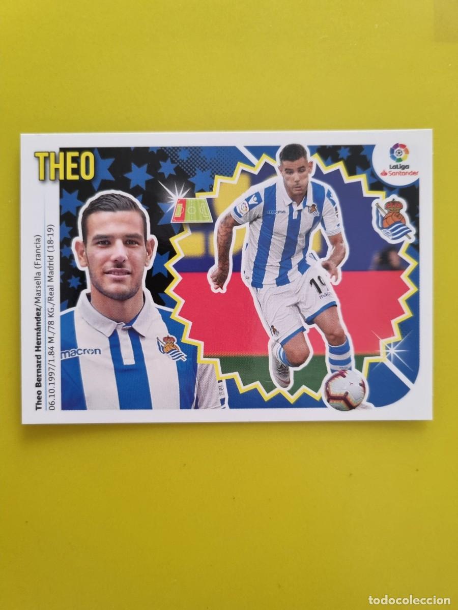 Coleccionismo cromos antiguos: ESTE 18 19 2018 2019 NO PEGADO SIN PEGAR THEO REAL SOCIEDAD N&ordm;40 ULTIMOS FICHAJES AR826