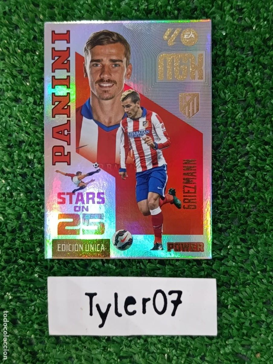 Coleccionismo cromos antiguos: GRIEZMANN ATLETICO DE MADRID POWER STARS ON 25 EDICION UNICA MEGACRACKS 2026 2027 26 27