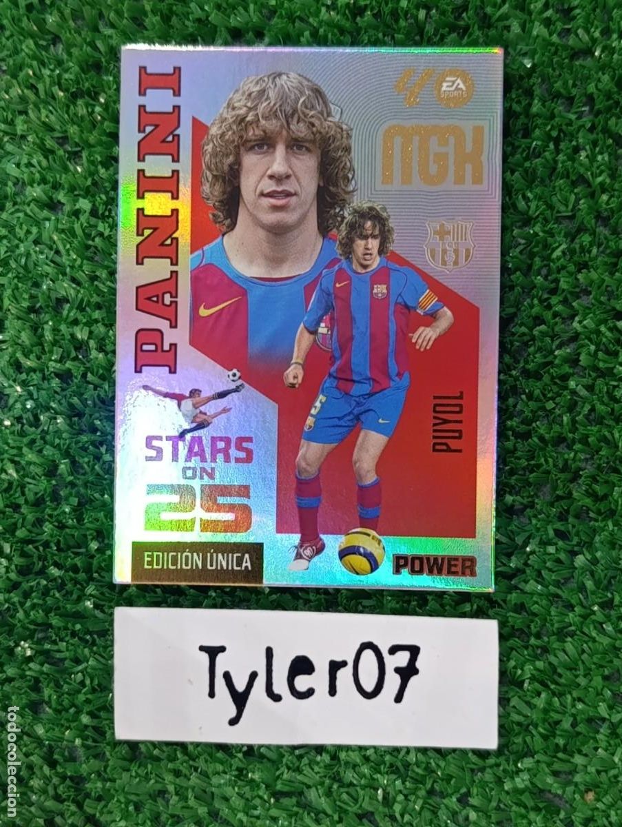 Coleccionismo cromos antiguos: PUYOL BARCELONA POWER STARS ON 25 EDICION UNICA MEGACRACKS 2026 2027 26 27
