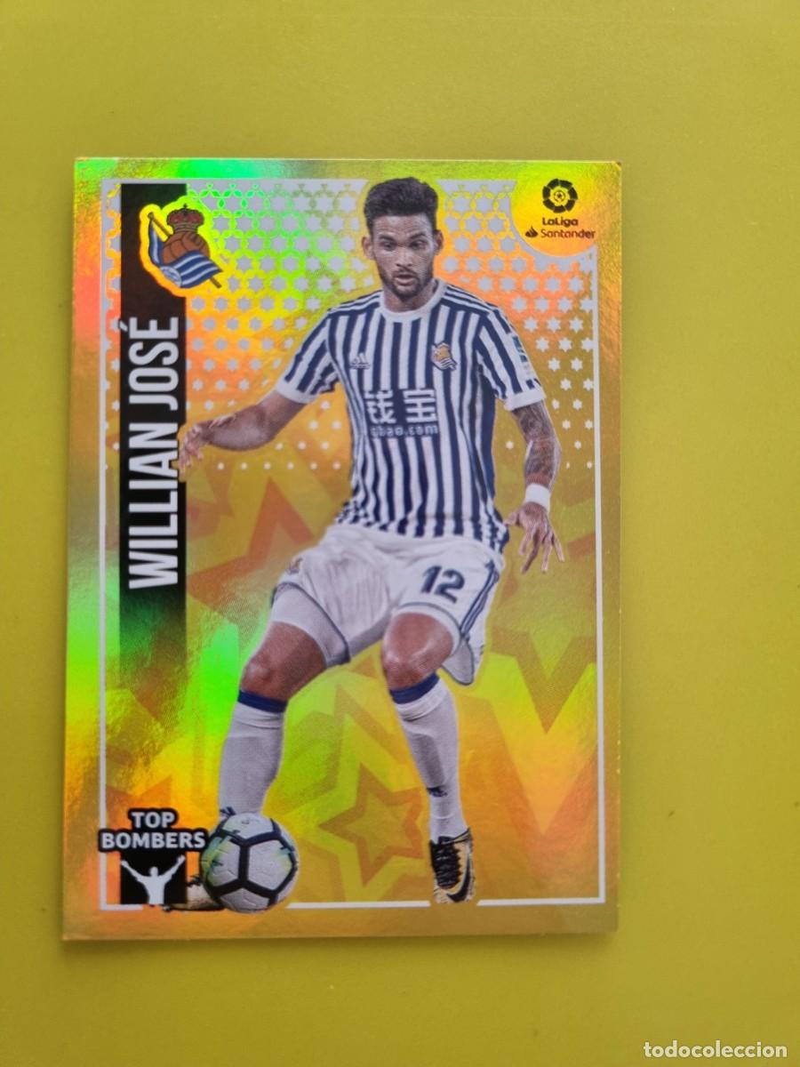 Coleccionismo cromos antiguos: ESTE 18 19 2018 2019 NO PEGADO SIN PEGAR WILLIAN JOS&Eacute; REAL SOCIEDAD N&ordm;26 TOP BOMBERS AR826