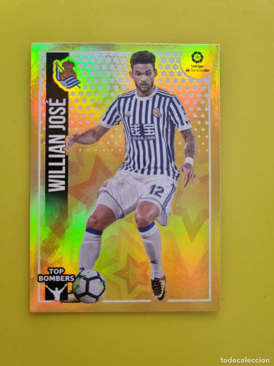 Coleccionismo cromos antiguos: ESTE 18 19 2018 2019 NO PEGADO SIN PEGAR WILLIAN JOS&Eacute; REAL SOCIEDAD N&ordm;26 TOP BOMBERS AR826