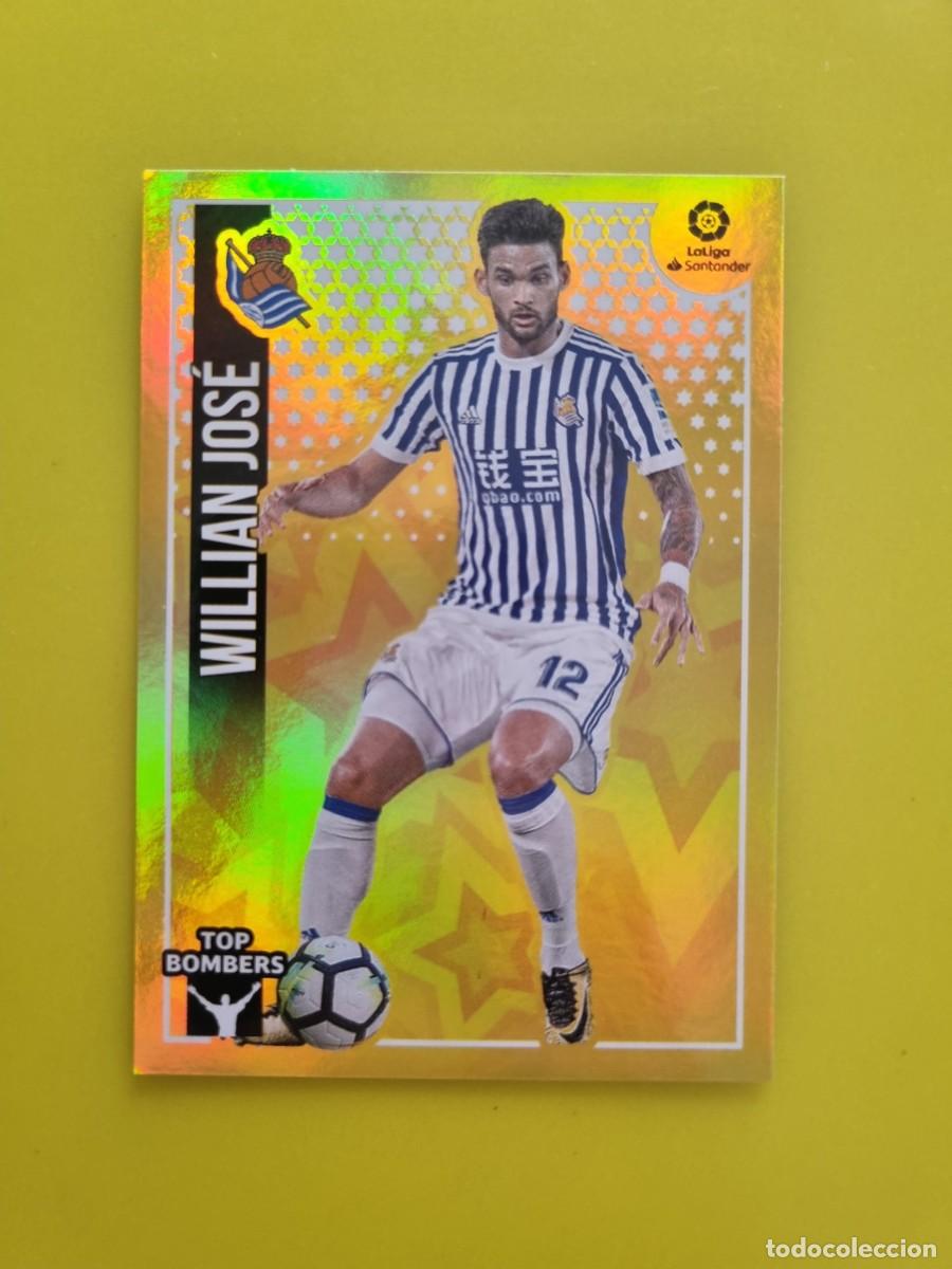 Coleccionismo cromos antiguos: ESTE 18 19 2018 2019 NO PEGADO SIN PEGAR WILLIAN JOS&Eacute; REAL SOCIEDAD N&ordm;26 TOP BOMBERS AR826