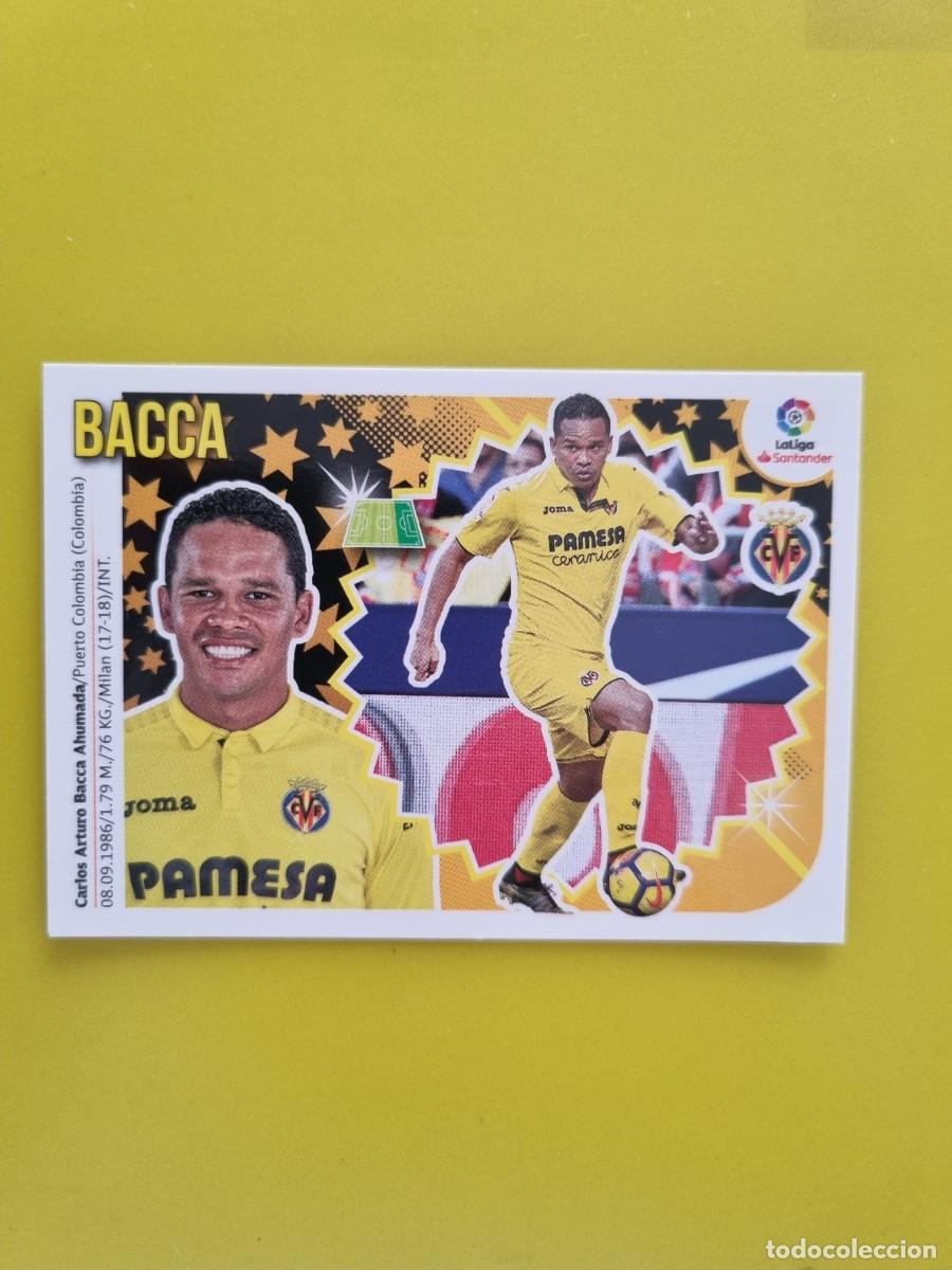 Coleccionismo cromos antiguos: ESTE 18 19 2018 2019 NO PEGADO SIN PEGAR BACCA VILLARREAL N&ordm;14 COLOCA AR826