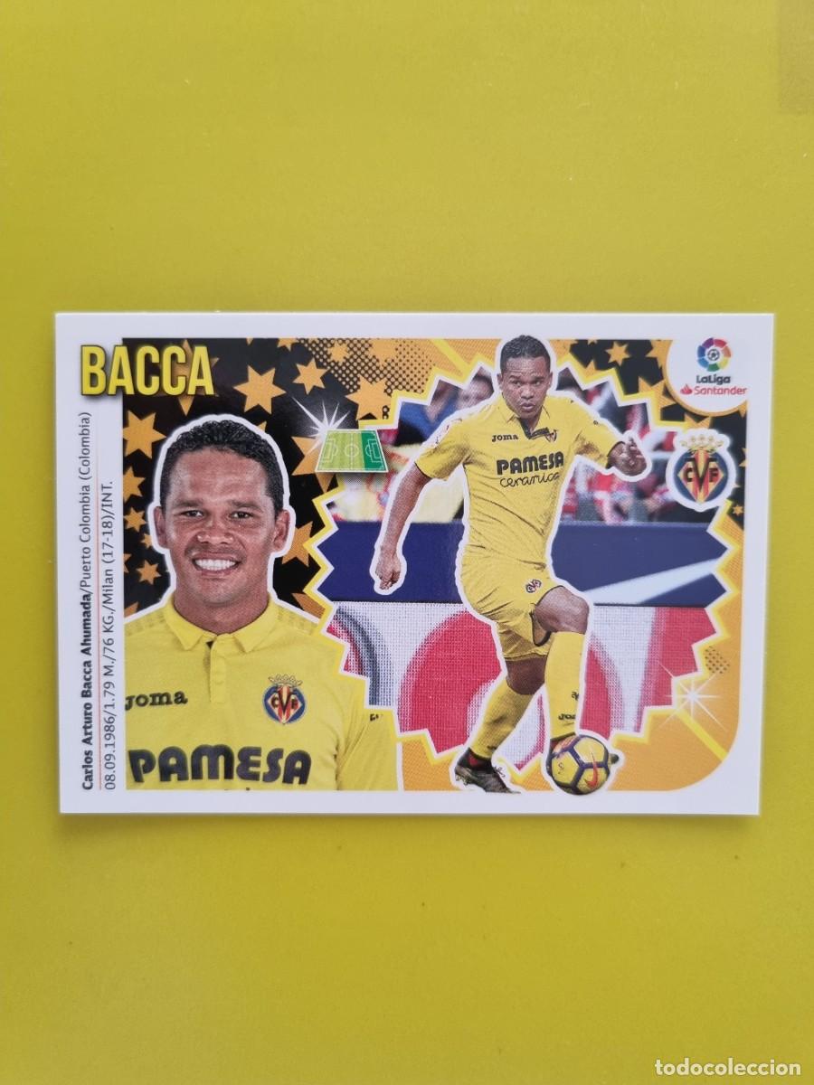 Coleccionismo cromos antiguos: ESTE 18 19 2018 2019 NO PEGADO SIN PEGAR BACCA VILLARREAL N&ordm;14 COLOCA AR826