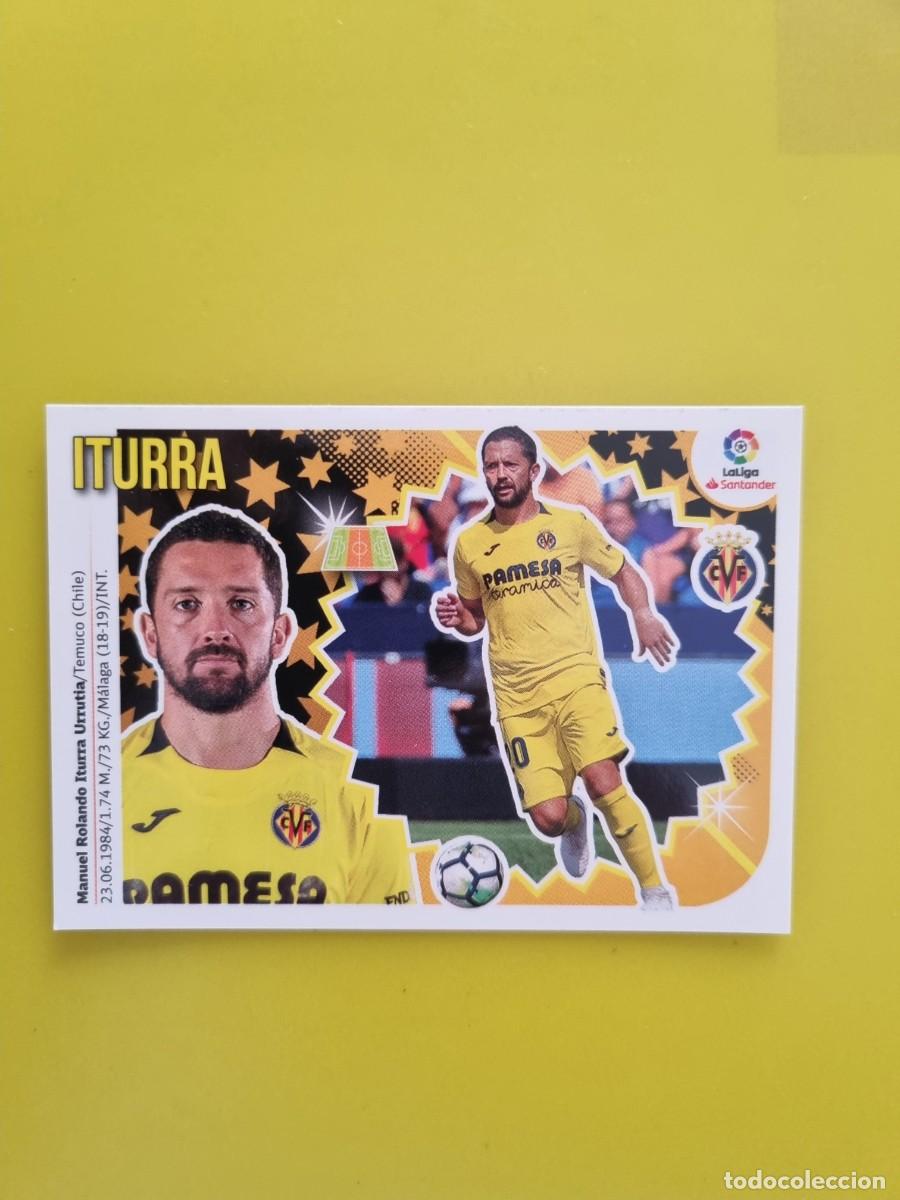 Coleccionismo cromos antiguos: ESTE 18 19 2018 2019 NO PEGADO SIN PEGAR ITURRA VILLARREAL N&ordm;9 COLOCA AR826