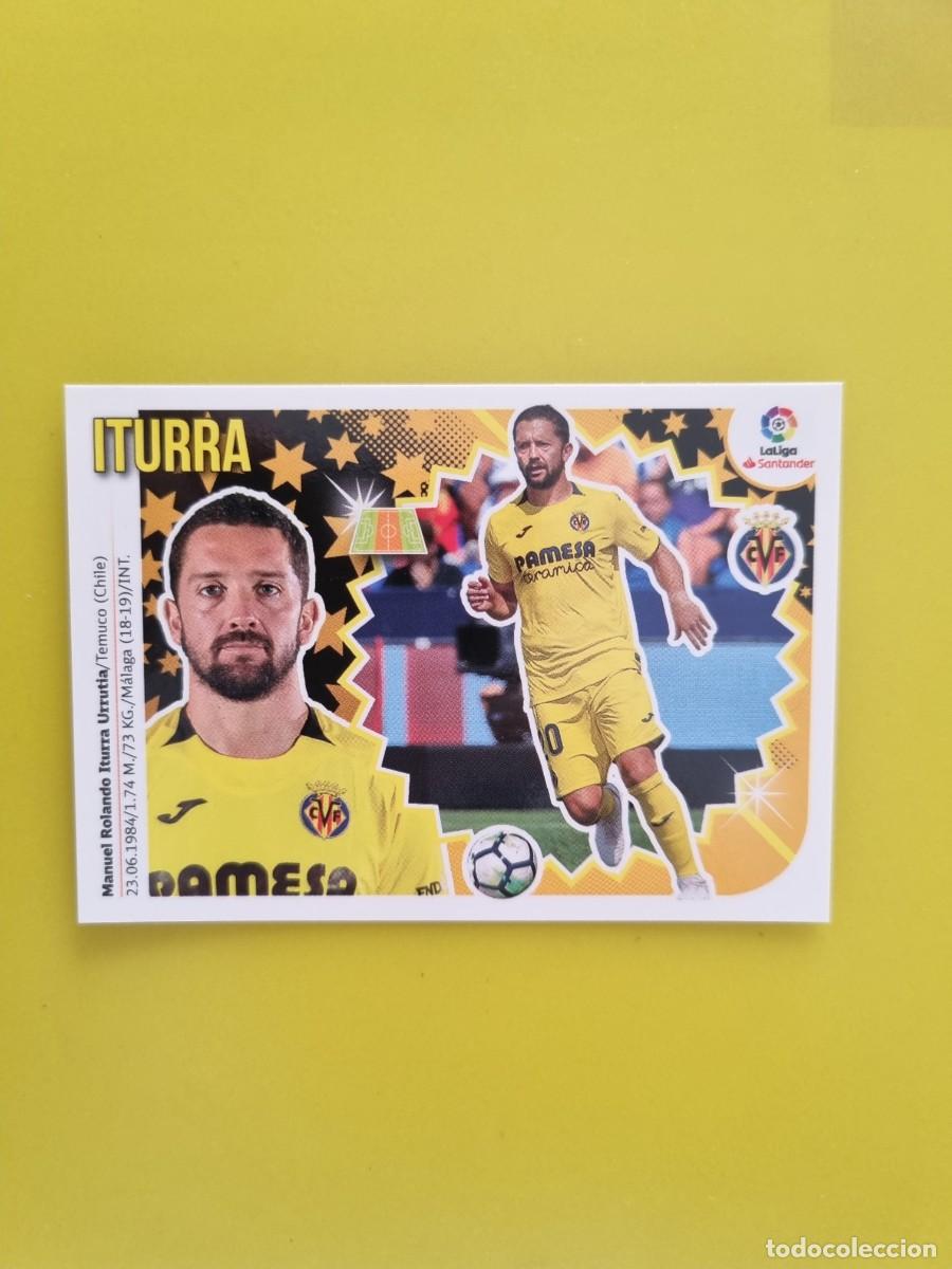 Coleccionismo cromos antiguos: ESTE 18 19 2018 2019 NO PEGADO SIN PEGAR ITURRA VILLARREAL N&ordm;9 COLOCA AR826