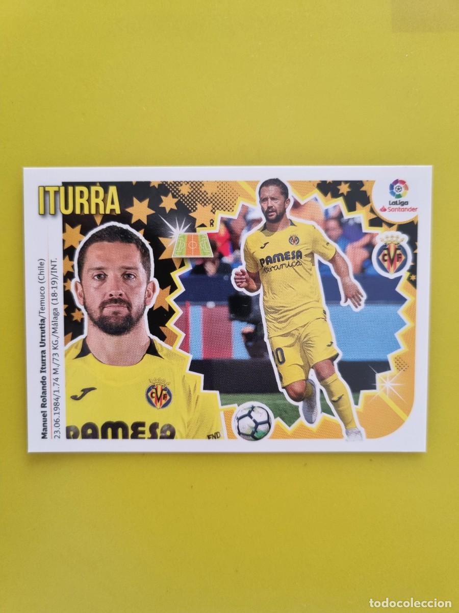 Coleccionismo cromos antiguos: ESTE 18 19 2018 2019 NO PEGADO SIN PEGAR ITURRA VILLARREAL N&ordm;9 COLOCA AR826