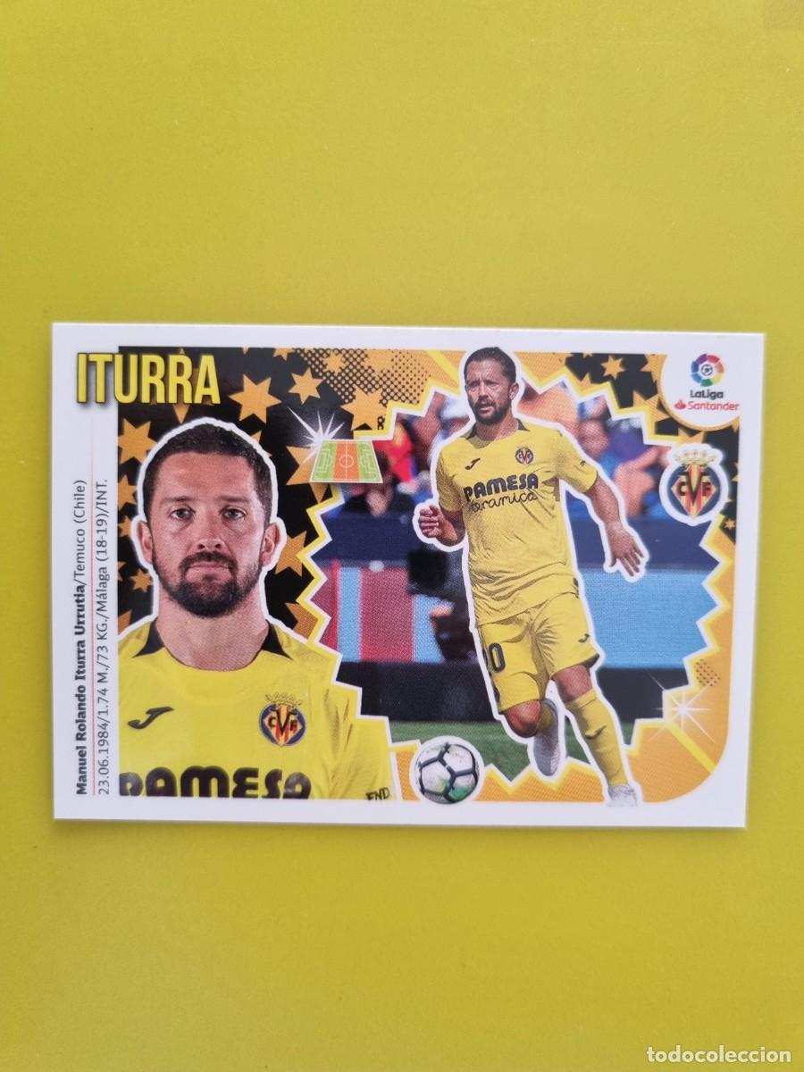 Coleccionismo cromos antiguos: ESTE 18 19 2018 2019 NO PEGADO SIN PEGAR ITURRA VILLARREAL N&ordm;9 COLOCA AR826