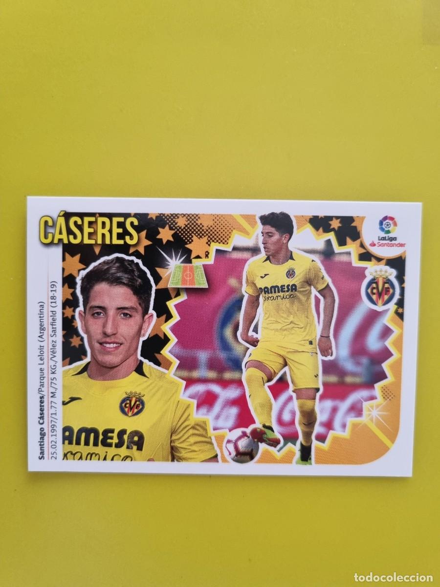 Coleccionismo cromos antiguos: ESTE 18 19 2018 2019 NO PEGADO SIN PEGAR C&Aacute;SERES VILLARREAL N&ordm;8 COLOCA AR826
