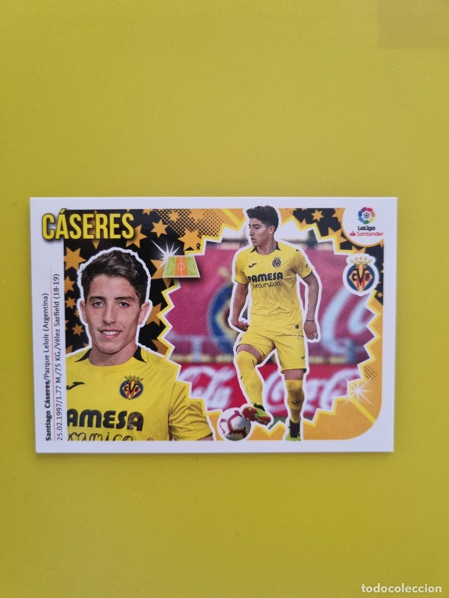 Coleccionismo cromos antiguos: ESTE 18 19 2018 2019 NO PEGADO SIN PEGAR C&Aacute;SERES VILLARREAL N&ordm;8 COLOCA AR826