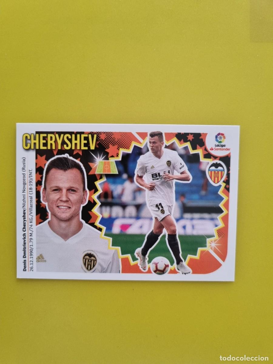 Coleccionismo cromos antiguos: ESTE 18 19 2018 2019 NO PEGADO SIN PEGAR CHERYSHEV VALENCIA N&ordm;10 COLOCA AR826