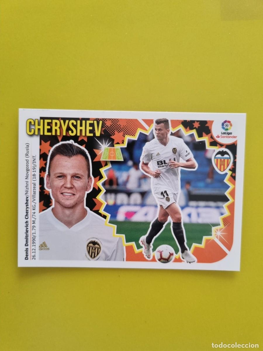Coleccionismo cromos antiguos: ESTE 18 19 2018 2019 NO PEGADO SIN PEGAR CHERYSHEV VALENCIA N&ordm;10 COLOCA AR826