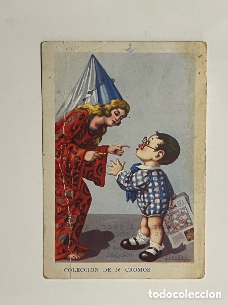 Coleccionismo cromos antiguos: GUADALAJARA F&aacute;brica de Chocolates Arriaca. AVENTURAS DE PAQUITO Y CARBONILLA, Cromo No.2