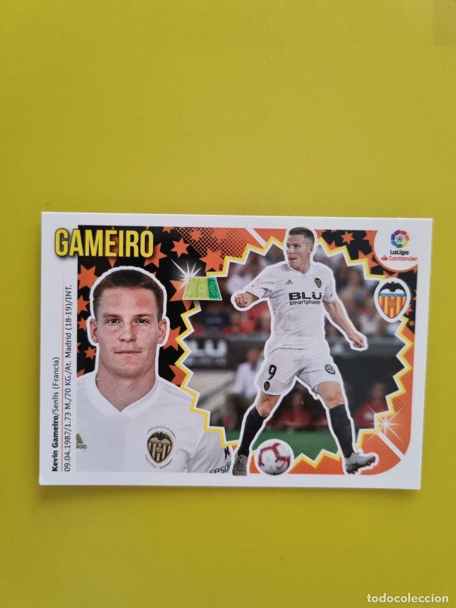 Coleccionismo cromos antiguos: ESTE 18 19 2018 2019 NO PEGADO SIN PEGAR GAMEIRO VALENCIA N&ordm;42 ULTIMOS FICHAJES AR826