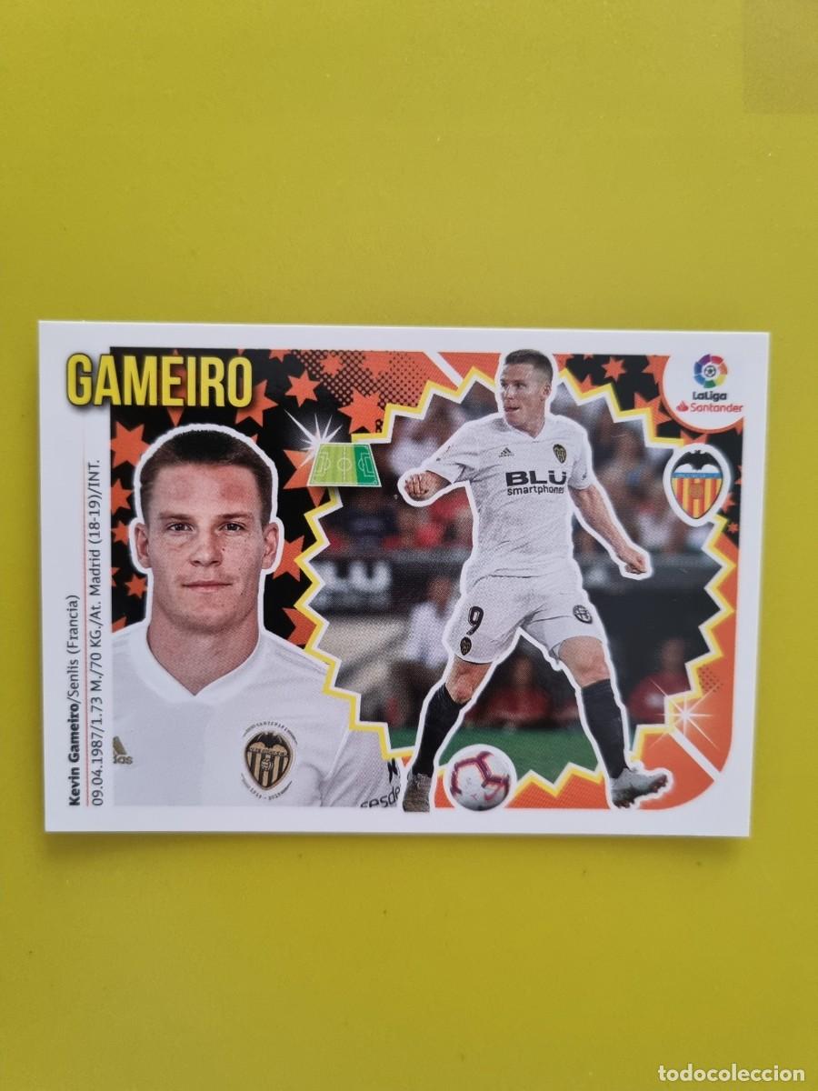 Coleccionismo cromos antiguos: ESTE 18 19 2018 2019 NO PEGADO SIN PEGAR GAMEIRO VALENCIA N&ordm;42 ULTIMOS FICHAJES AR826