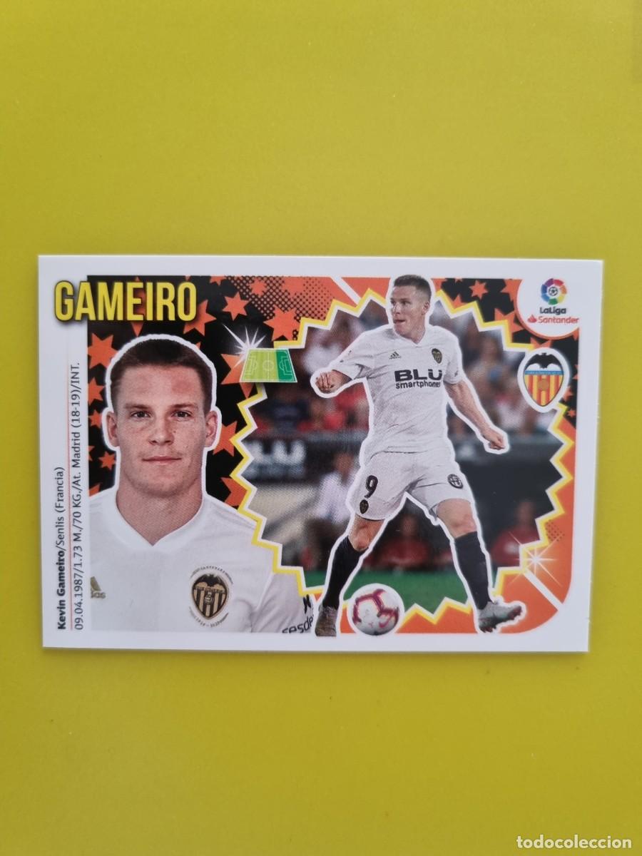 Coleccionismo cromos antiguos: ESTE 18 19 2018 2019 NO PEGADO SIN PEGAR GAMEIRO VALENCIA N&ordm;42 ULTIMOS FICHAJES AR826