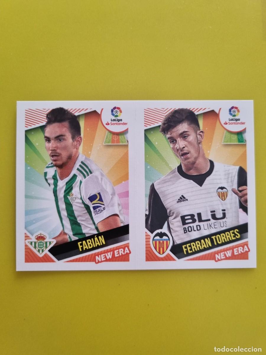 Coleccionismo cromos antiguos: ESTE 18 19 2018 2019 NO PEGADO SIN PEGAR FERRAN TORRES - FABI&Aacute;N N&ordm;5 NEW ERA AR826