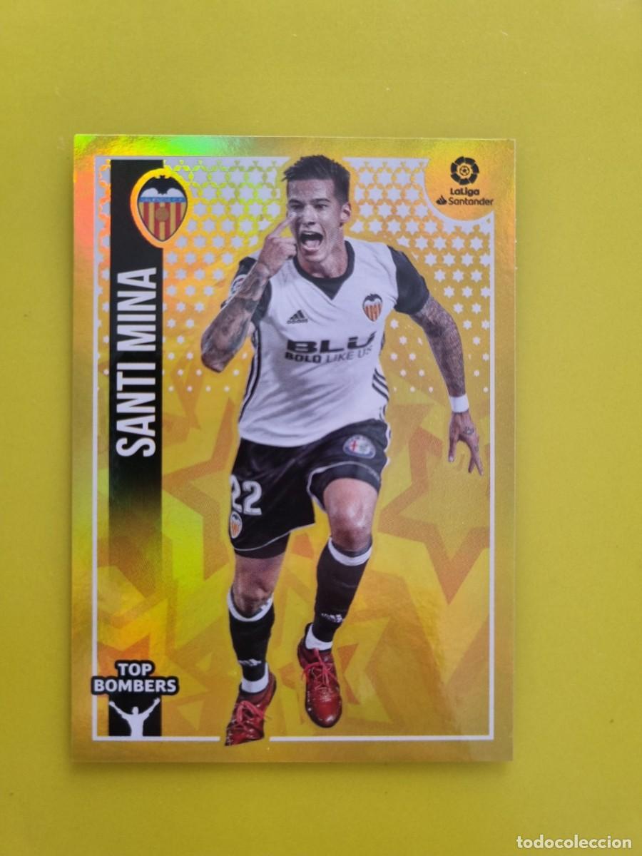 Coleccionismo cromos antiguos: ESTE 18 19 2018 2019 NO PEGADO SIN PEGAR SANTI MINA VALENCIA N&ordm;21 TOP BOMBERS AR826