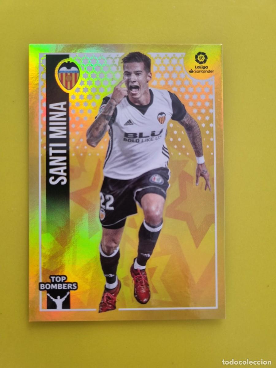 Coleccionismo cromos antiguos: ESTE 18 19 2018 2019 NO PEGADO SIN PEGAR SANTI MINA VALENCIA N&ordm;21 TOP BOMBERS AR826