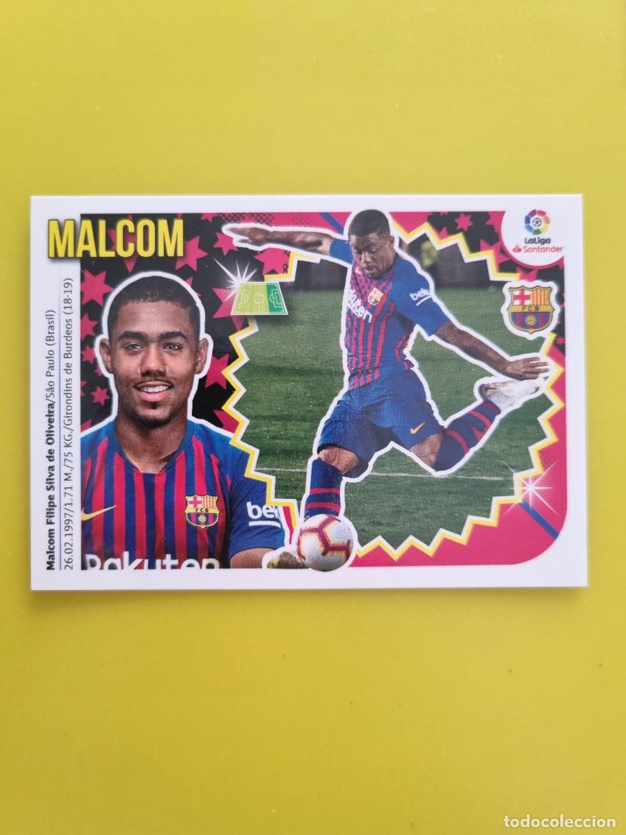 Coleccionismo cromos antiguos: ESTE 18 19 2018 2019 NO PEGADO SIN PEGAR MALCOM BARCELONA N&ordm;17 ULTIMOS FICHAJES AR826