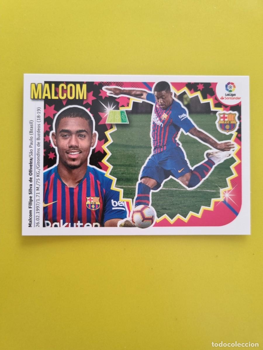 Coleccionismo cromos antiguos: ESTE 18 19 2018 2019 NO PEGADO SIN PEGAR MALCOM BARCELONA N&ordm;17 ULTIMOS FICHAJES AR826
