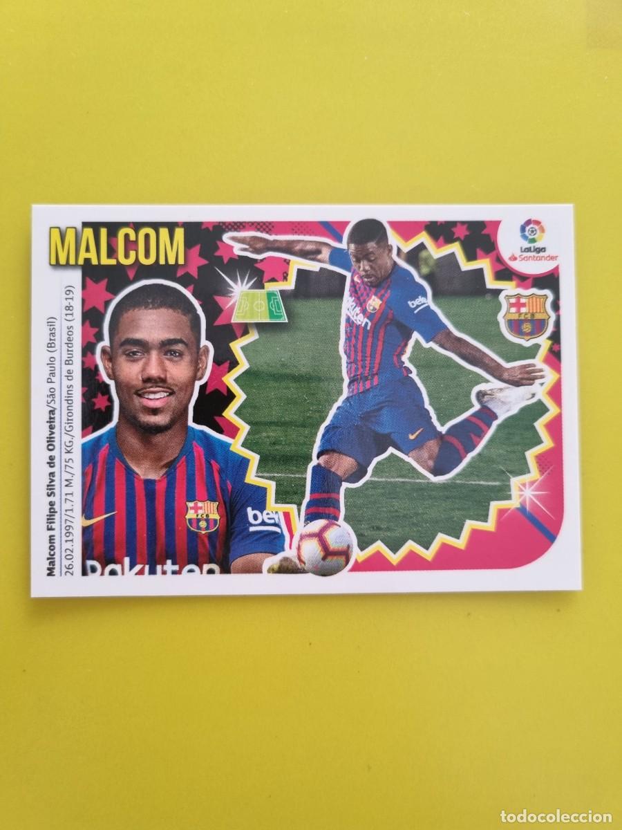 Coleccionismo cromos antiguos: ESTE 18 19 2018 2019 NO PEGADO SIN PEGAR MALCOM BARCELONA N&ordm;17 ULTIMOS FICHAJES AR826