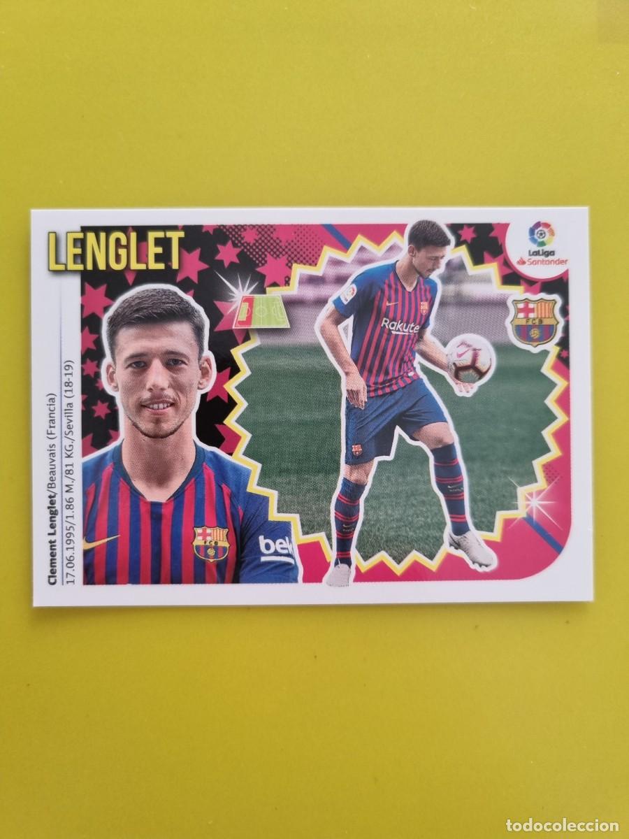 Coleccionismo cromos antiguos: ESTE 18 19 2018 2019 NO PEGADO SIN PEGAR LENGLET BARCELONA N&ordm;6 ULTIMOS FICHAJES AR826